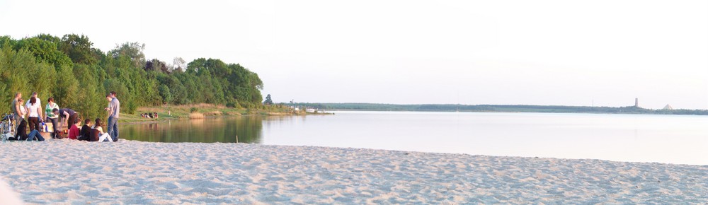 Tag am Strand