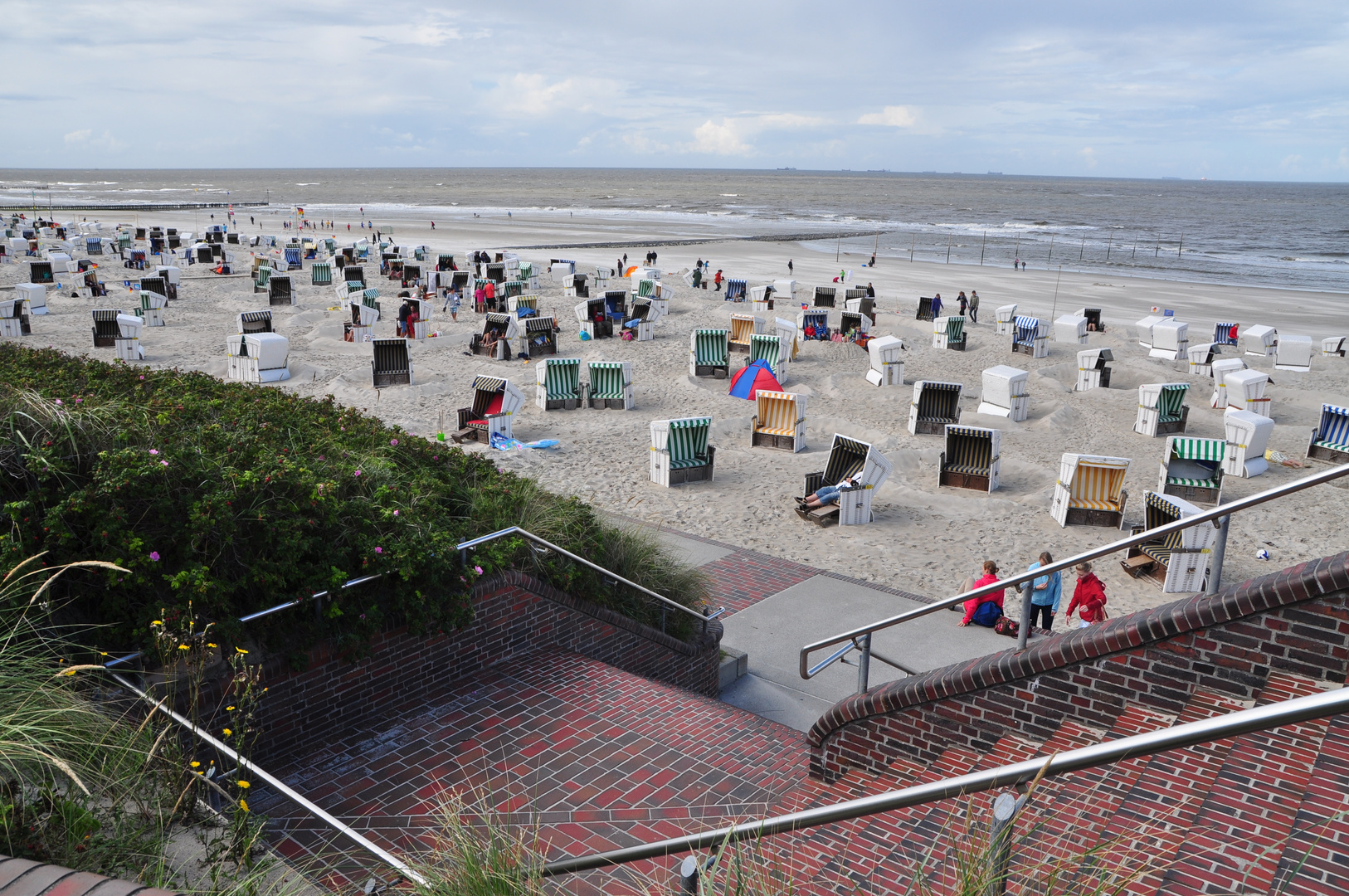 Tag am Strand