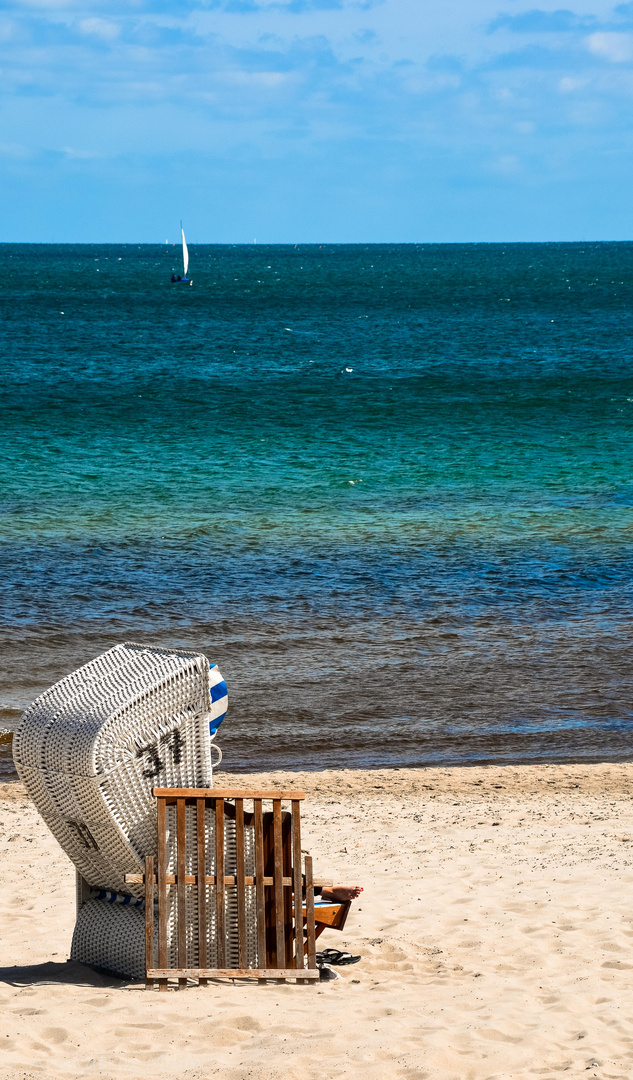 Tag am Strand