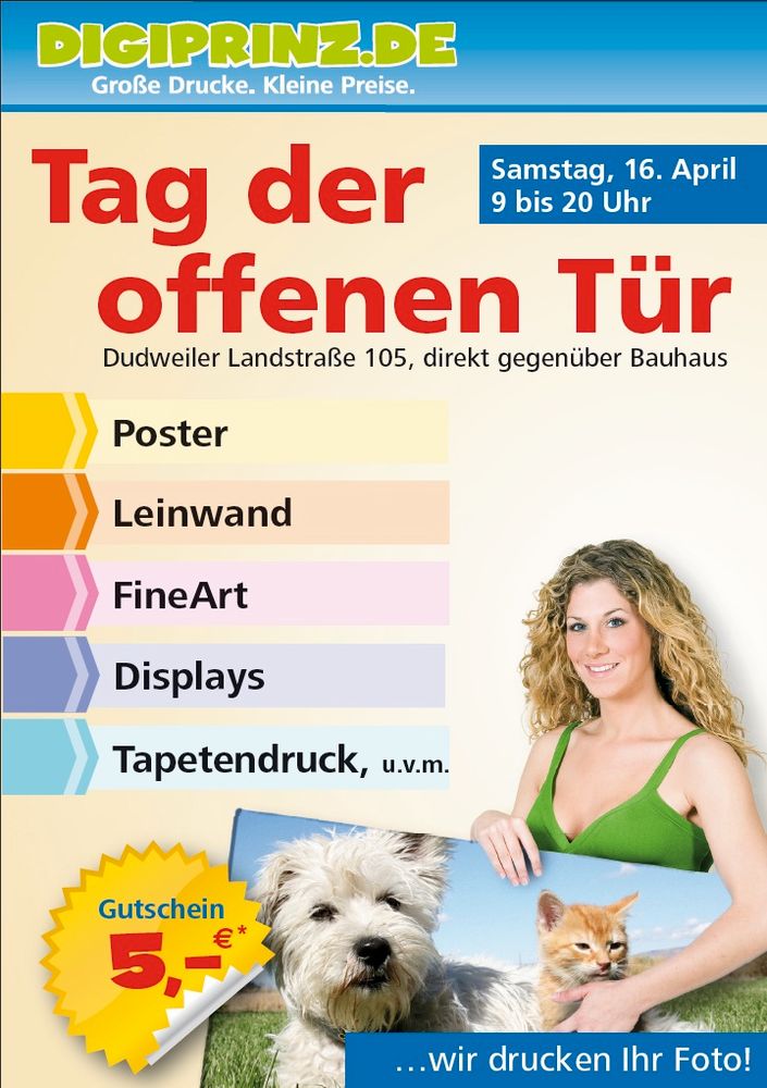 Tag der offenen Tür digiprinz.de