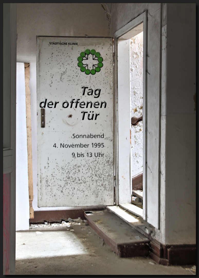 ...Tag der offenen Tür...