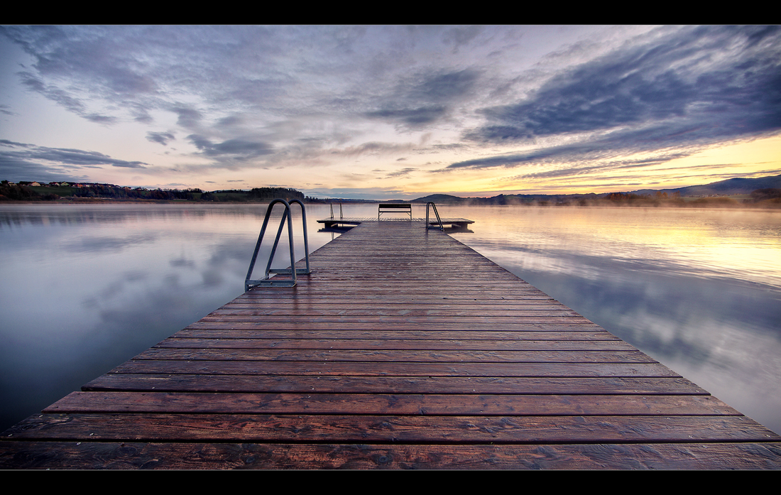 Tagbeginn am Wallersee ... 11.2013