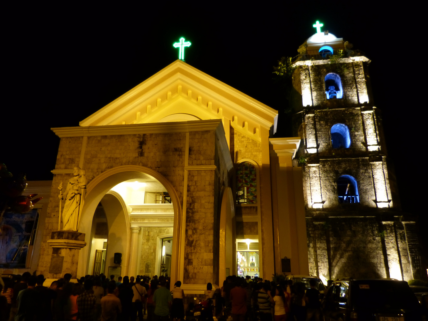 Tagbilaran St. Joseph Cathedral at night