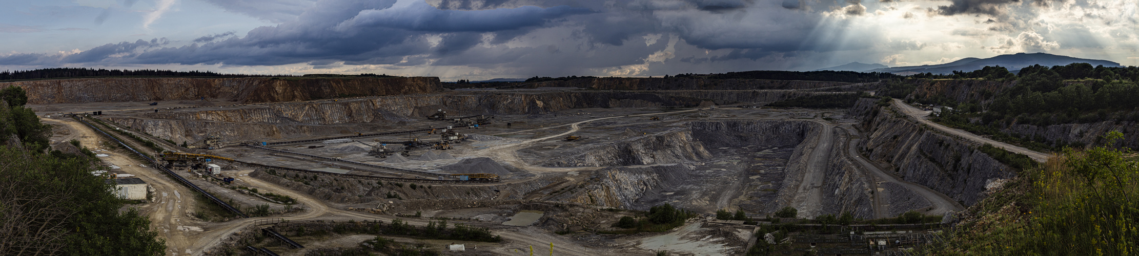 Tagebau Felswerke Panorama-