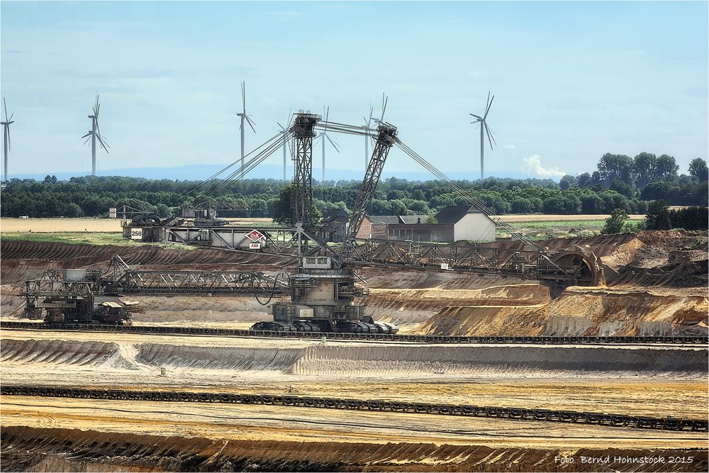 Tagebau Garzweiler ....wir stehen vor Borschemich