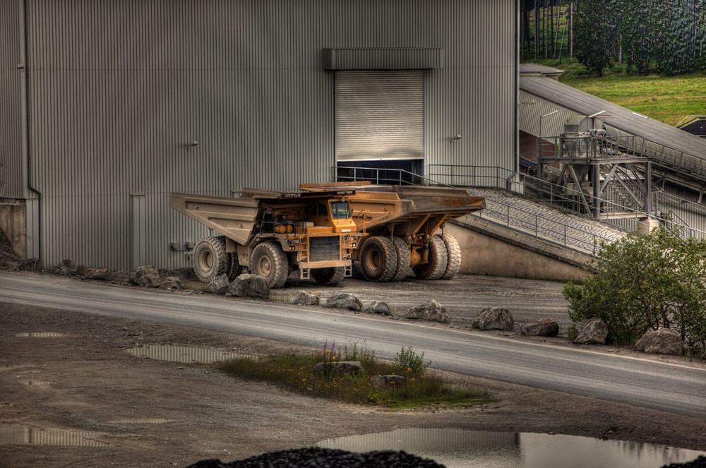 Tagebau im Harz