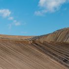 Tagebau in der Lausitz -Muster im Sand-