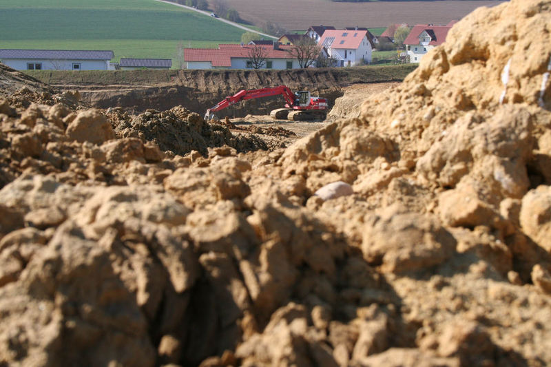 Tagebau in Niederbayern