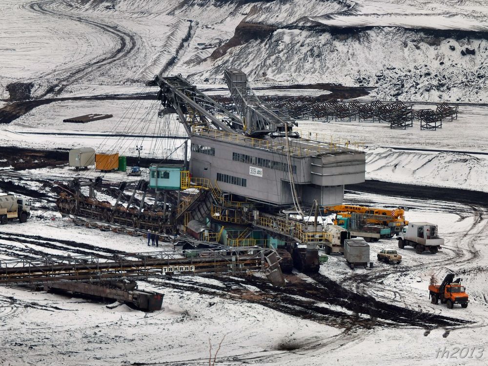 Tagebau Profen Foto & Bild | industrie und technik, bergbau, tagebau