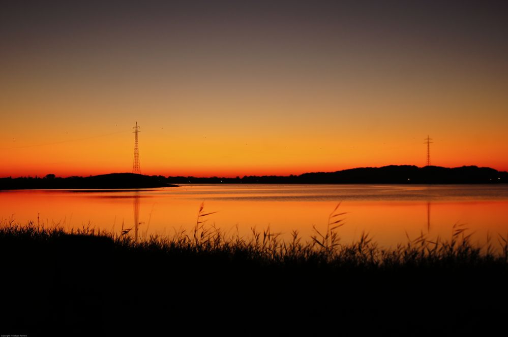 Tagesabschluss an der Schlei