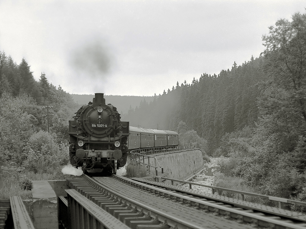 Tagesabschluss im Erzgebirge