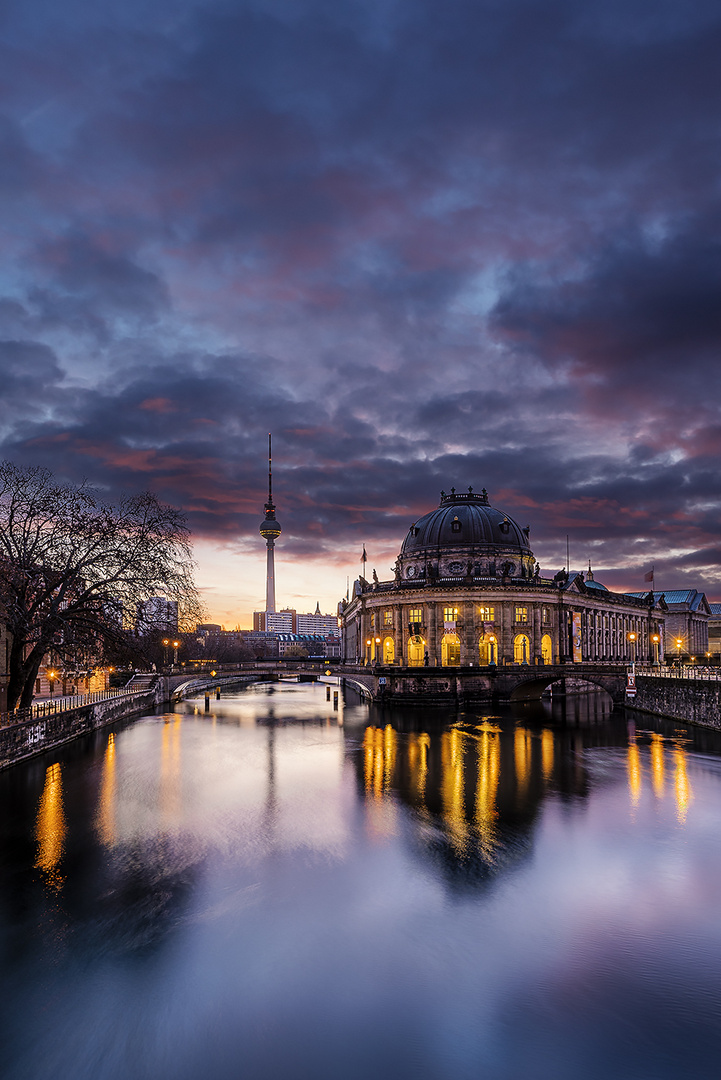 Tagesanbruch am Bode Museum 