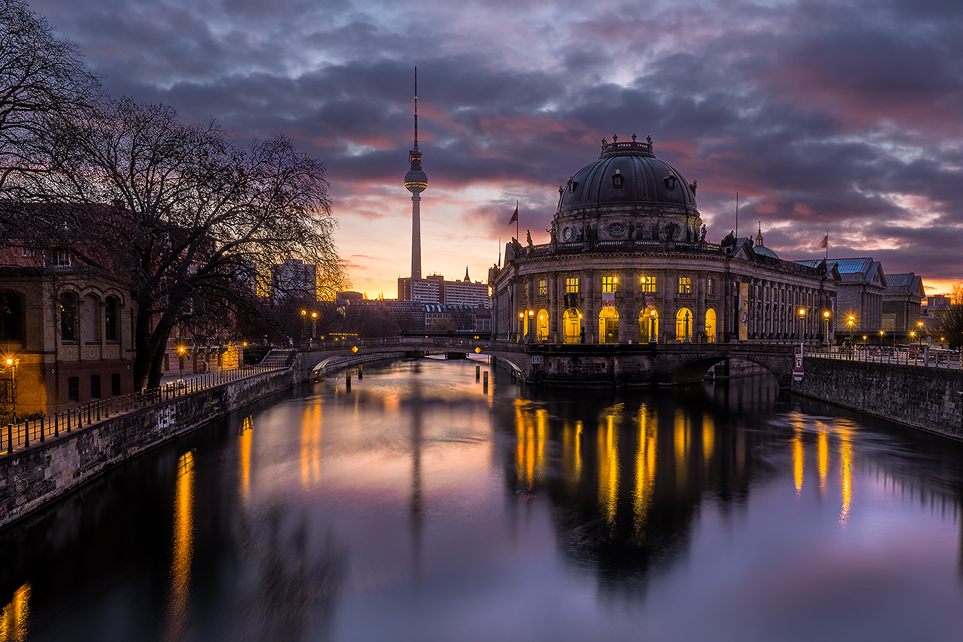 Tagesanbruch am Bode Museum