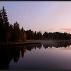 Tagesanbruch am Etang de la Gruère