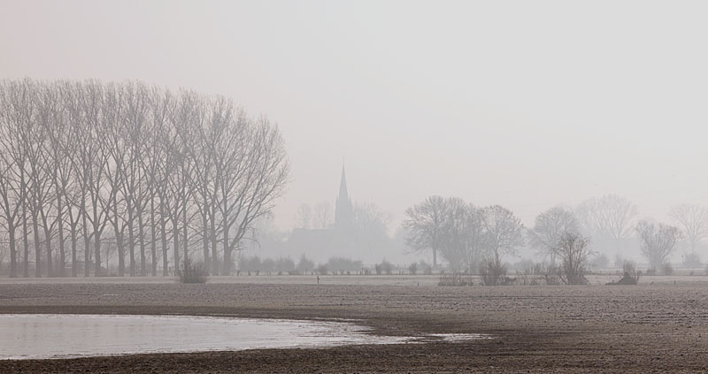 Tagesanbruch am Niederrhein - Wintermorgen - Landschaftsfotografie