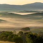 Tagesanbruch im Val d'Orcia