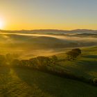 Tagesanbruch im Val d'Orcia