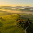 Tagesanbruch im Val d'Orcia