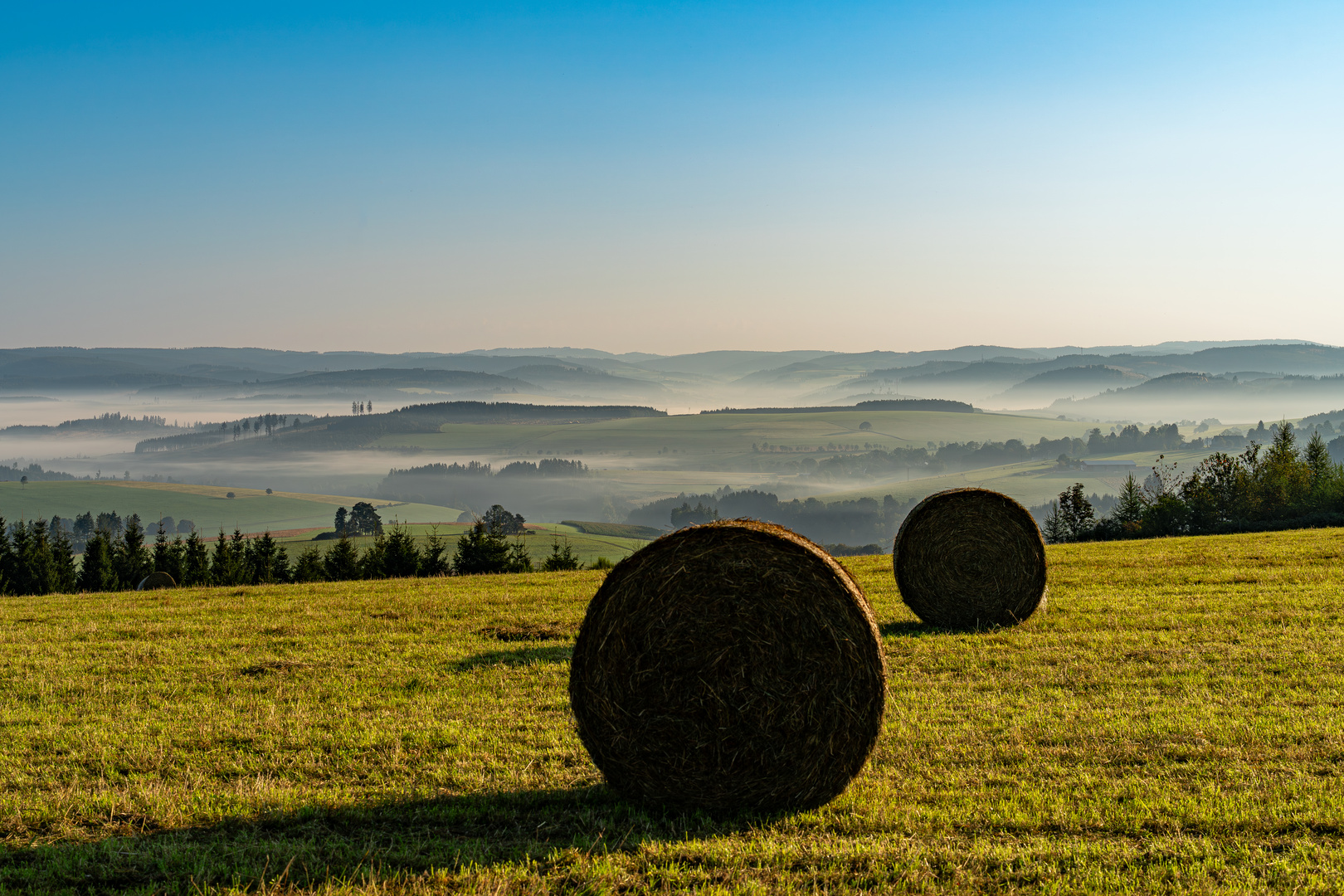Tagesanbruch im Wittgensteiner Land