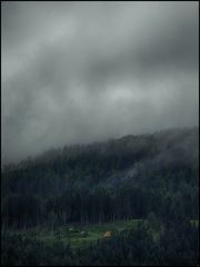 Tagesanbruch in den Alpen