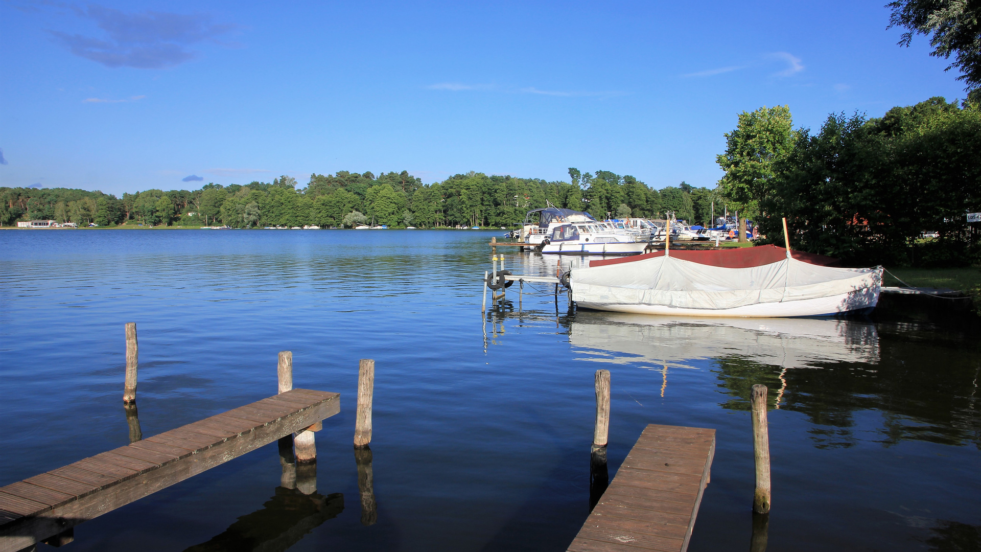 Tagesausklang am See (Schwielochsee)