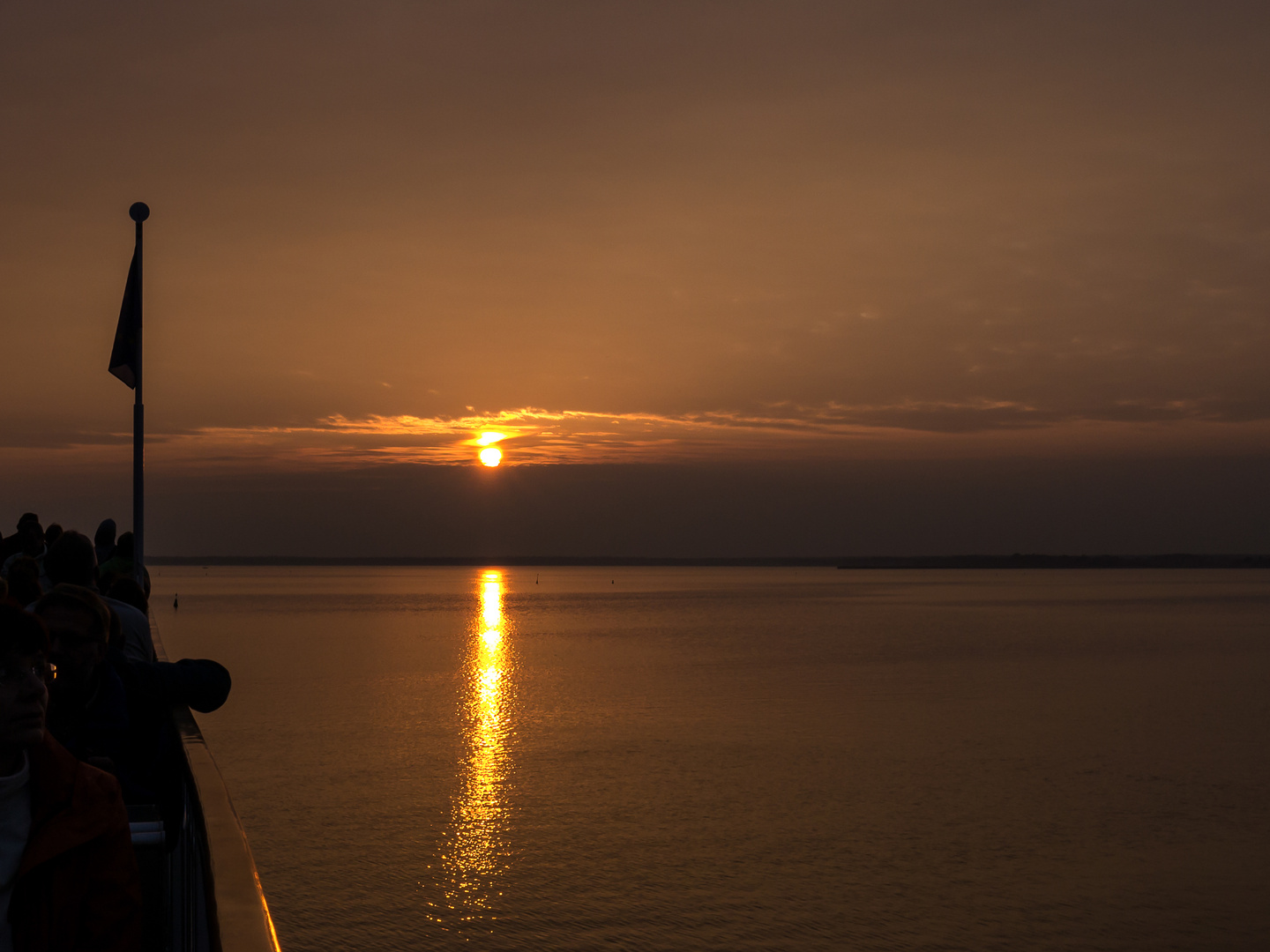 Tagesausklang auf dem Bodden