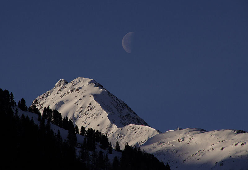 Tagesbeginn am Arlberg