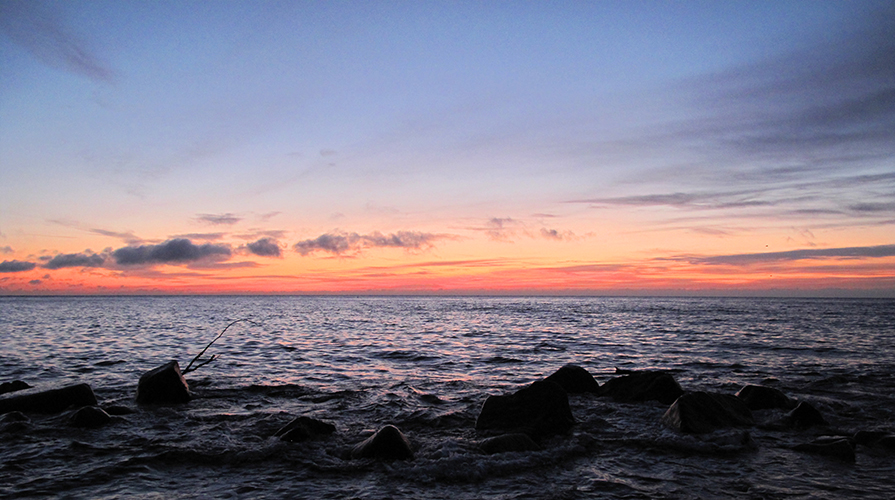 Tagesbeginn auf Rügen