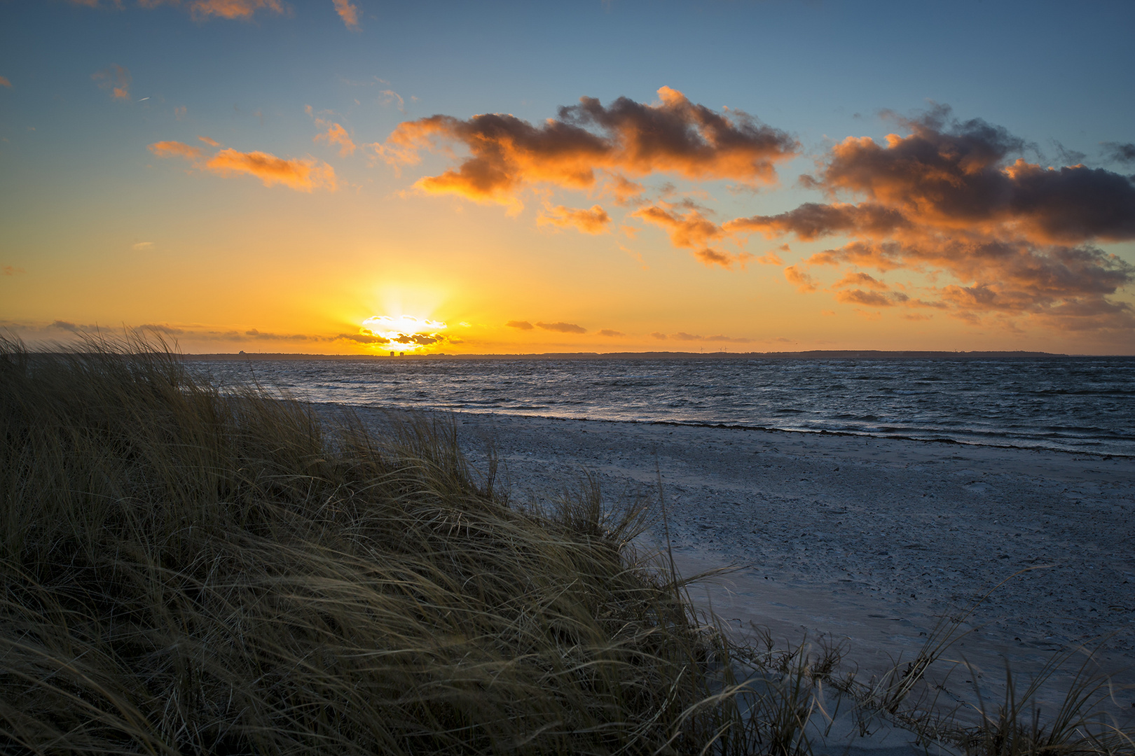 Tagesende an der Ostsee Foto & Bild landschaft, urlaub, sunset Bilder auf