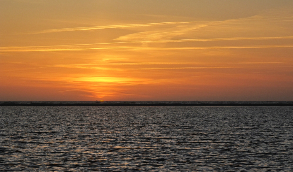 Tagesende auf Langeoog