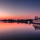 Tageserwachen am Hafen in Prerow/Darß