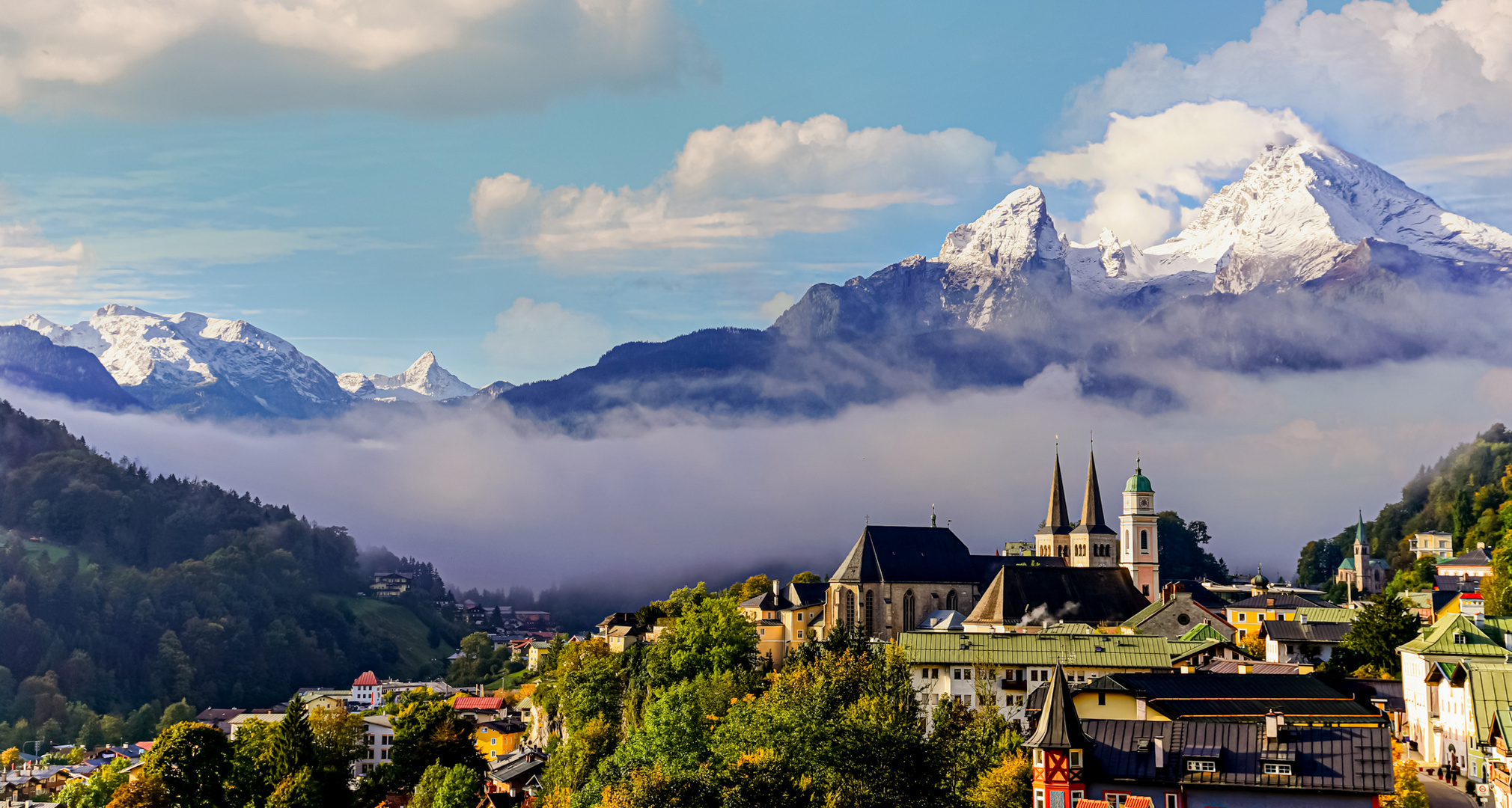 Tageserwachen in Berchtesgaden