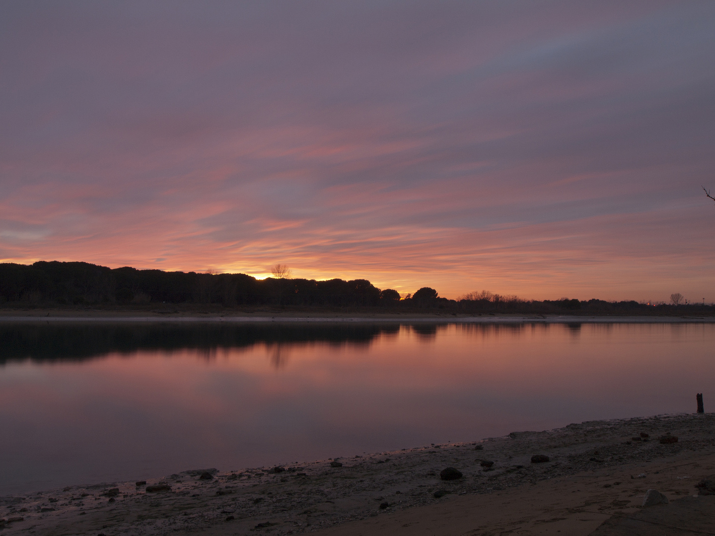 Tagliamento in fuoco