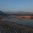 Tagliamento vor den Alpen