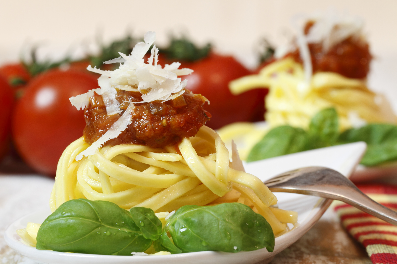 Tagliatelle mit Tomatensauce