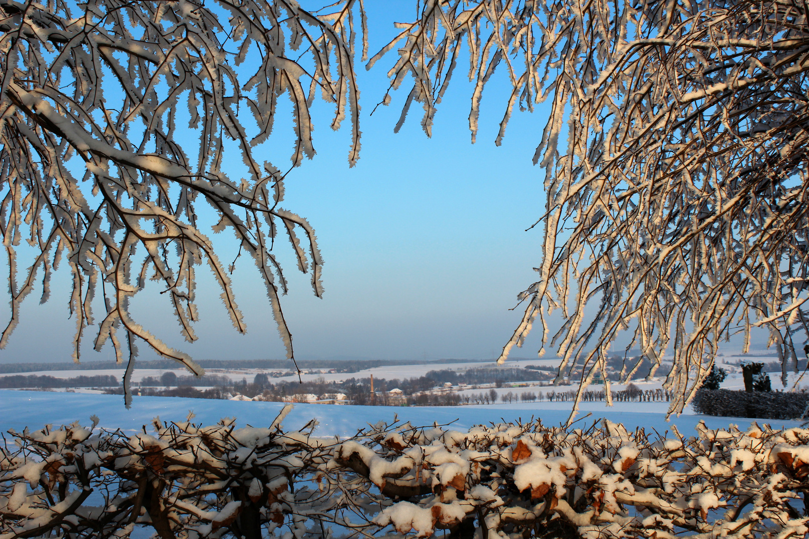 Tagsüber -12 Grad!