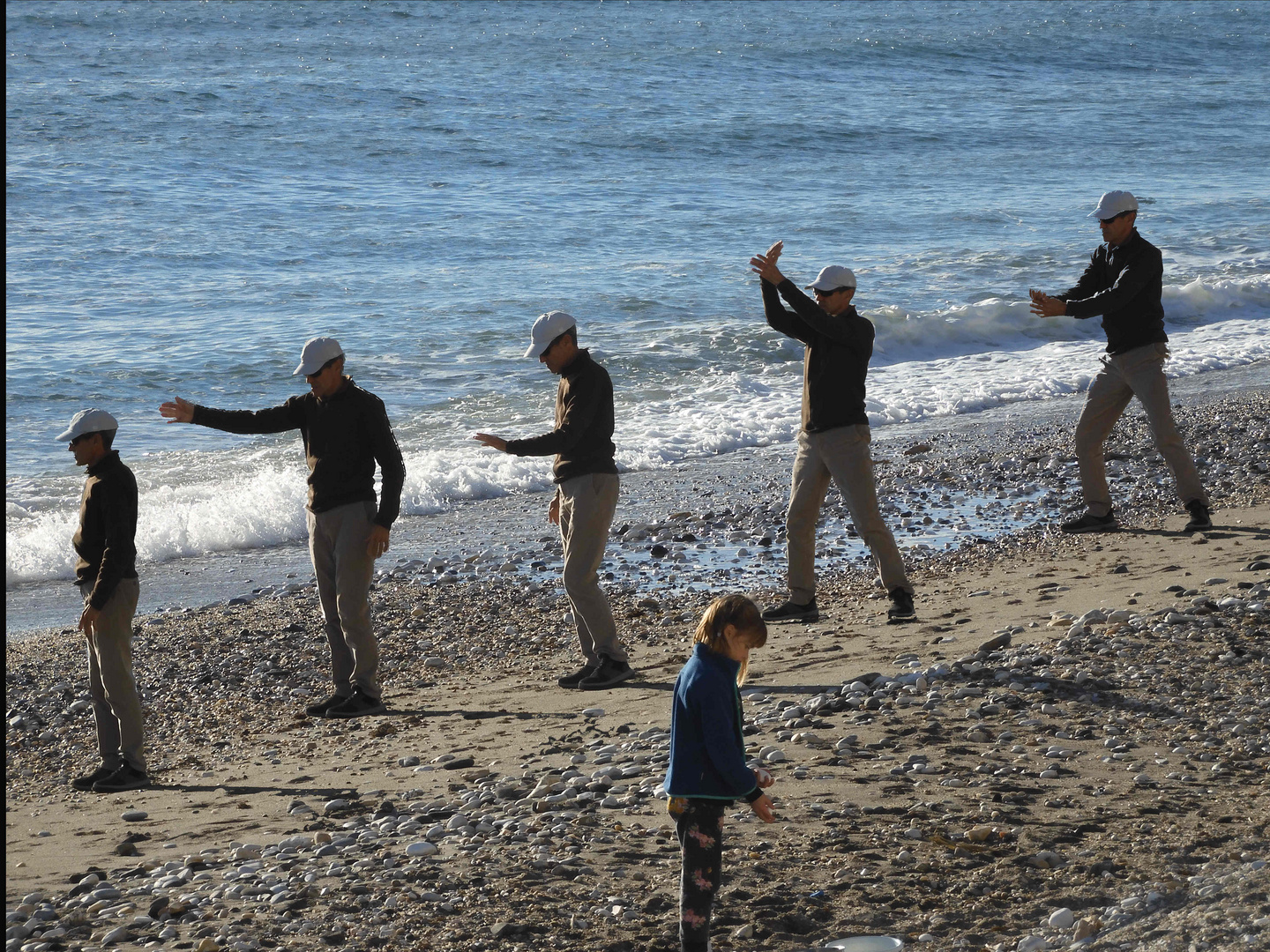 Tai Chi am Strand