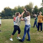 Tai chi in de open lucht