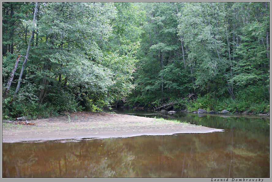 Taiga river Saragozha