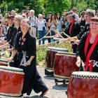 Taiko-Trommeln...