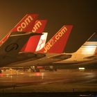 Tailparade (Swiftair MD83, Jet2 B757-200, Tunisair B736) - Hamburg Airport (HAM / EDDH)