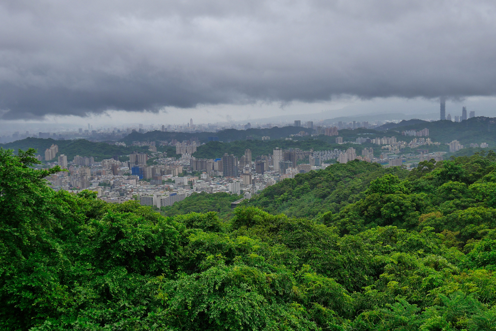 Taiwan Taipeh Wolkenhimmel 101