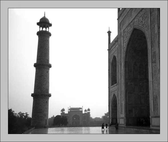 Taj bei Regen