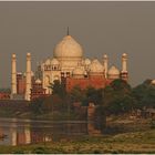 Taj Mahal Abendstimmung