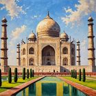 Taj Mahal - AGRA - Inde