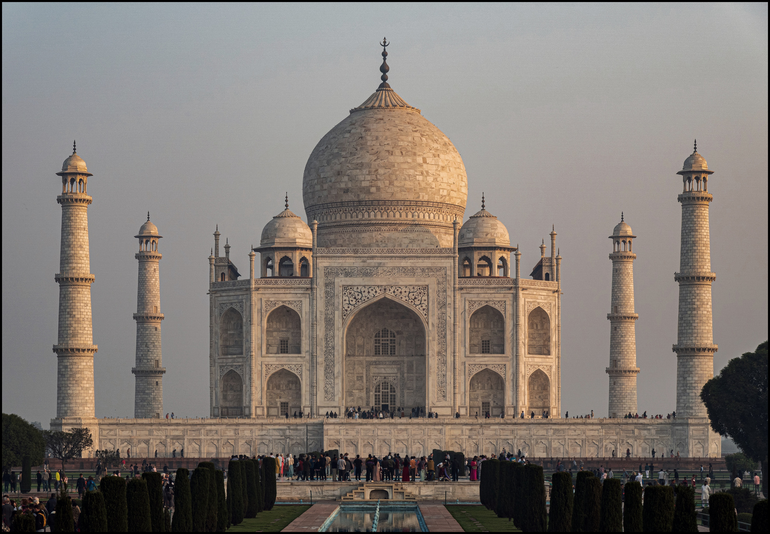 Taj Mahal am Morgen