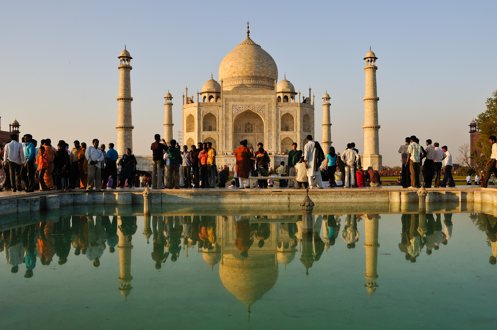 Taj Mahal am Nachmittag