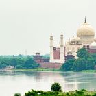 Taj Mahal and Yamuna