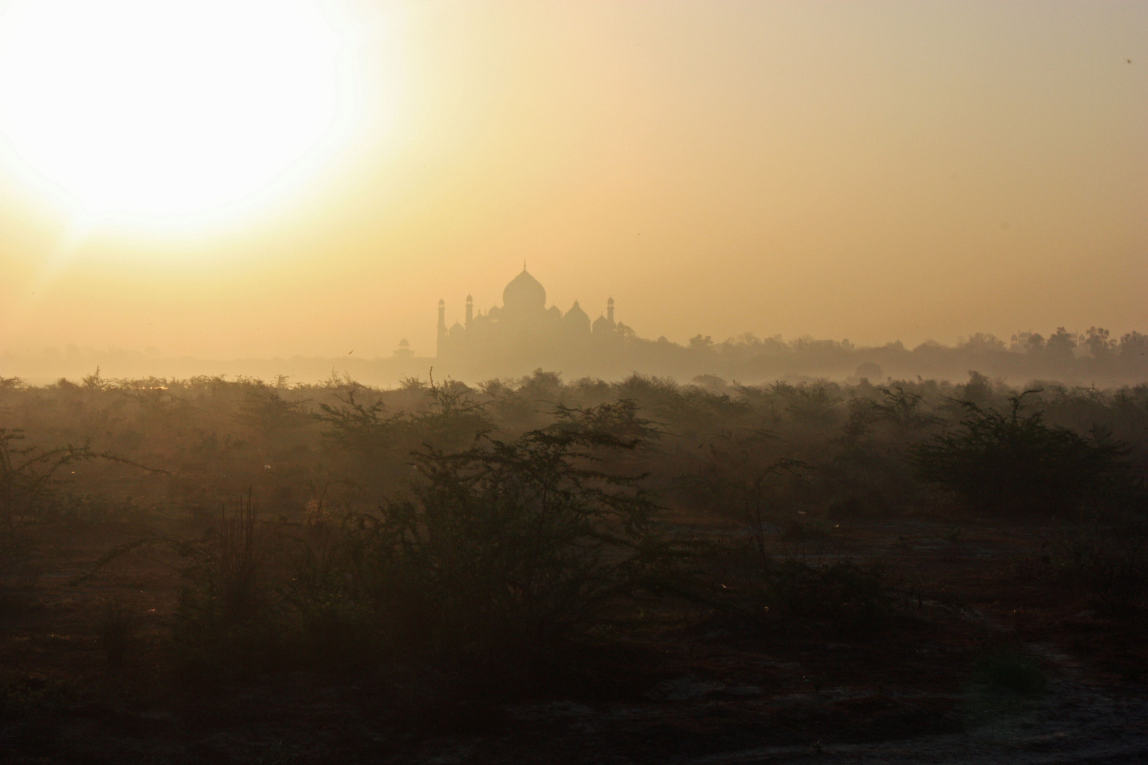 Taj Mahal at 6.00 am