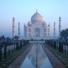 Taj Mahal at sunrise